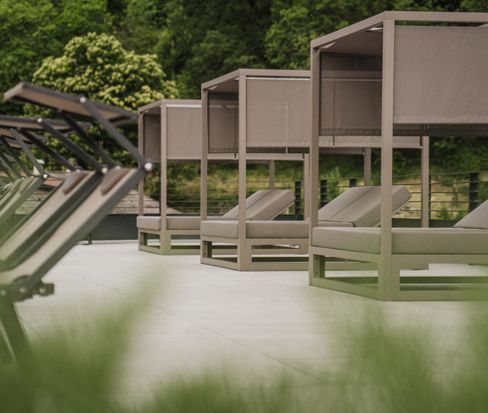 Loungers on the Sky Terrace