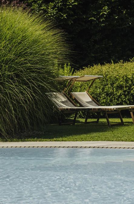 Garden with pool