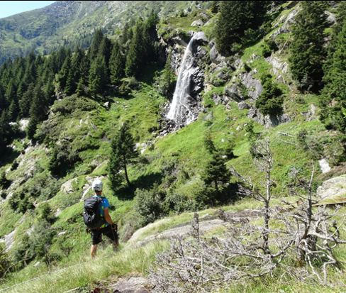 Von unserem Wanderhotel in Meran zum Partschinser Wasserfall