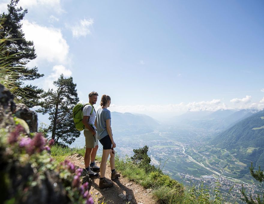 Wandern - Hotel bei Meran