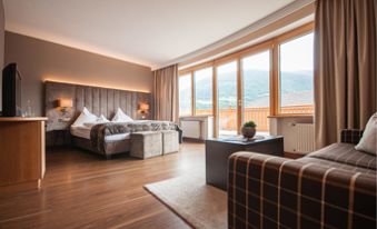 Suite Merano with a big, south-facing balcony