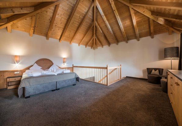 Schlafzimmer - Panoramasuite Turm